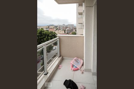 Varanda de apartamento à venda com 2 quartos, 62m² em Todos Os Santos, Rio de Janeiro