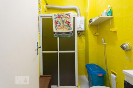 Banheiro Suíte de kitnet/studio à venda com 1 quarto, 43m² em Tijuca, Rio de Janeiro