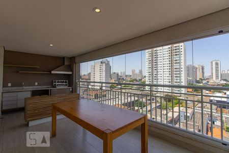 Varanda gourmet de apartamento à venda com 2 quartos, 101m² em Vila Prudente, São Paulo