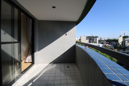 Sacada da sala  de apartamento para alugar com 3 quartos, 98m² em Perdizes, São Paulo