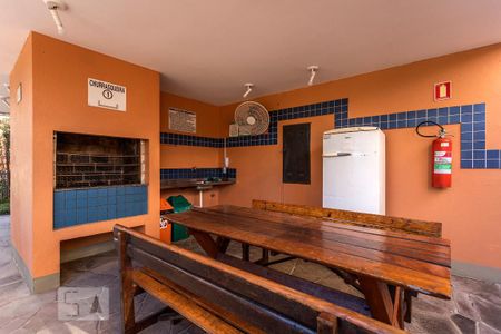 Apartamento para alugar com 58m², 2 quartos e 2 vagas Apartamento para alugar com 58m², 2 quartos e 2 vagasÁrea comum - Churrasqueira