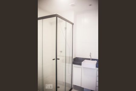 Banheiro de apartamento para alugar com 1 quarto, 26m² em Vila Buarque, São Paulo