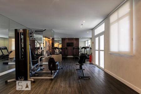 Apartamento para alugar com 34m², 2 quartos e 1 vaga Apartamento para alugar com 34m², 2 quartos e 1 vagaAcademia