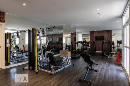 Apartamento para alugar com 34m², 2 quartos e 1 vaga Apartamento para alugar com 34m², 2 quartos e 1 vagaAcademia