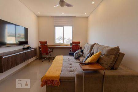 Sala de apartamento para alugar com 1 quarto, 39m² em Jardim Trussardi, São Paulo