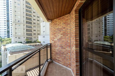 Varanda de apartamento para alugar com 1 quarto, 45m² em Vila Nova Conceição, São Paulo