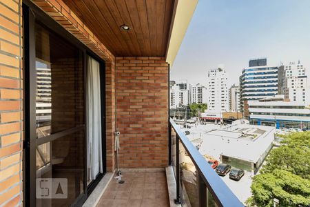 Varanda de apartamento para alugar com 1 quarto, 45m² em Vila Nova Conceição, São Paulo