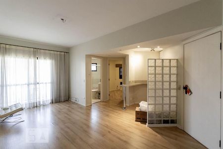 Sala de apartamento para alugar com 1 quarto, 45m² em Vila Nova Conceição, São Paulo