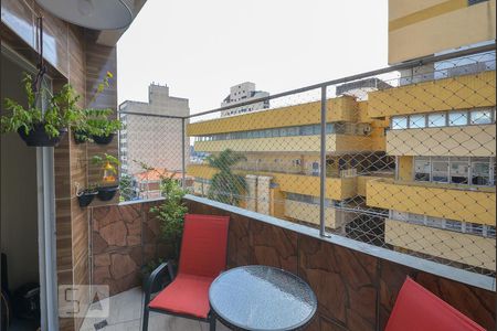 Varanda Da Sala de apartamento à venda com 1 quarto, 82m² em Cambuci, São Paulo