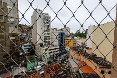 Vista da Sala de apartamento à venda com 2 quartos, 54m² em Centro, Niterói