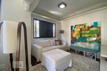 Sala de TV de apartamento à venda com 3 quartos, 173m² em Vila Andrade, São Paulo