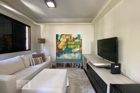 Sala de TV de apartamento à venda com 3 quartos, 173m² em Vila Andrade, São Paulo