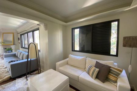 Sala de TV de apartamento à venda com 3 quartos, 173m² em Vila Andrade, São Paulo