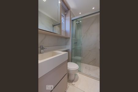 Apartamento à venda com 73m², 2 quartos e 2 vagas Apartamento à venda com 73m², 2 quartos e 2 vagasBanheiro da Suíte