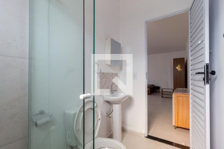 Banheiro de apartamento para alugar com 1 quarto, 40m² em Brás, São Paulo