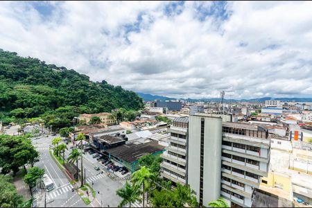 Vista de apartamento para alugar com 2 quartos, 68m² em Gonzaga, Santos