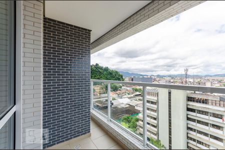 Varanda de apartamento para alugar com 2 quartos, 68m² em Gonzaga, Santos