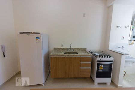 Apartamento para alugar com 38m², 1 quarto e 1 vaga Apartamento para alugar com 38m², 1 quarto e 1 vagaDetalhe - Cozinha