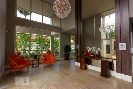 Apartamento para alugar com 38m², 1 quarto e 1 vaga Apartamento para alugar com 38m², 1 quarto e 1 vagaÁrea Comum - Hall de Entrada