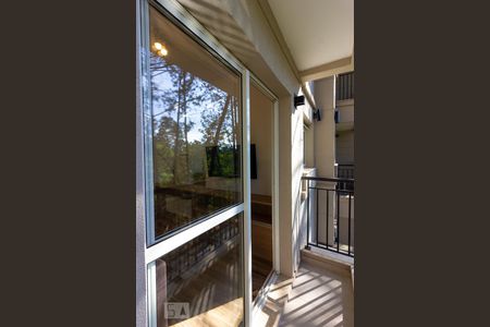 Varanda da Sala  de apartamento para alugar com 1 quarto, 38m² em Granja Viana, Cotia