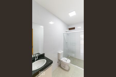 Banheiro Social de kitnet/studio para alugar com 1 quarto, 40m² em Chácara Inglesa, São Paulo