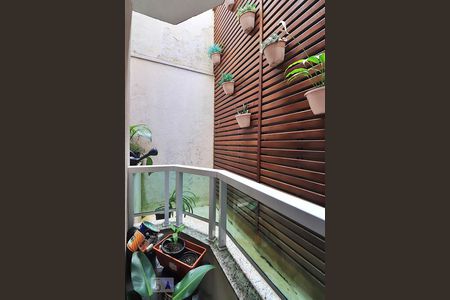 Varanda da Suíte de apartamento à venda com 3 quartos, 67m² em Vila Eldízia, Santo André