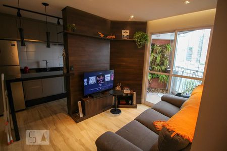 Sala de Estar de apartamento para alugar com 1 quarto, 55m² em Vila Prudente, São Paulo