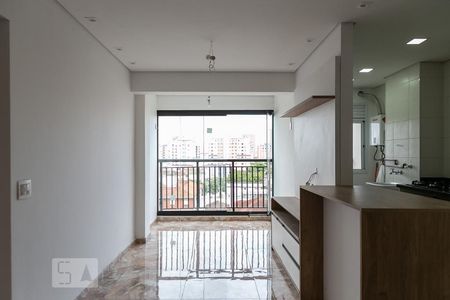 Sala de apartamento para alugar com 2 quartos, 63m² em Marapé, Santos