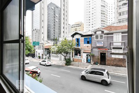 Sala - Vista de apartamento à venda com 2 quartos, 96m² em Consolação, São Paulo