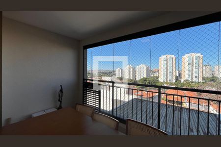 Varanda da Sala de apartamento para alugar com 2 quartos, 83m² em Taquaral, Campinas