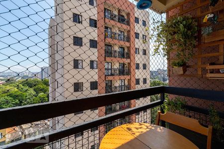 Varanda da Sala de apartamento à venda com 3 quartos, 71m² em Vila Carbone, São Paulo