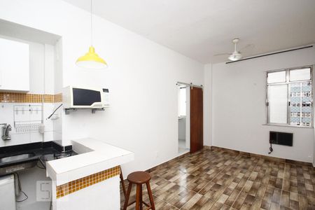 Sala/Quarto de Apartamento com 1 quarto, 23m² Botafogo