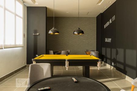 Apartamento à venda com 34m², 1 quarto e sem vaga Apartamento à venda com 34m², 1 quarto e sem vagaSalão de Jogos