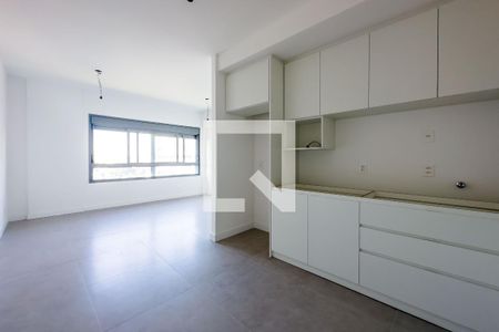 Sala/Cozinha de kitnet/studio à venda com 1 quarto, 64m² em Teresópolis, Porto Alegre