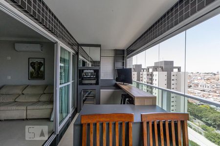 Varanda Sala de apartamento para alugar com 1 quarto, 55m² em Vila Regente Feijó, São Paulo