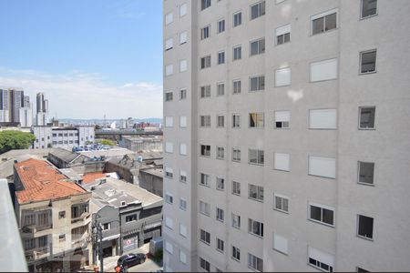 Vista da sala de kitnet/studio à venda com 1 quarto, 26m² em Brás, São Paulo