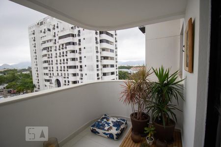 Varanda de apartamento à venda com 3 quartos, 75m² em Recreio dos Bandeirantes, Rio de Janeiro