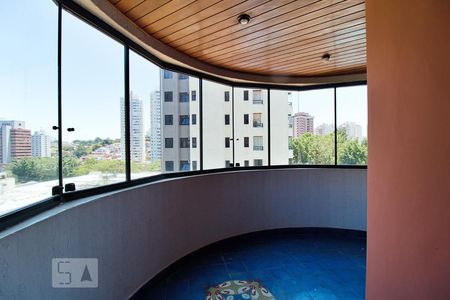 Varanda da Sala de apartamento à venda com 3 quartos, 352m² em Lar São Paulo, São Paulo