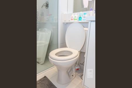 Apartamento à venda com 56m², 2 quartos e 1 vagaDetalhe banheiro