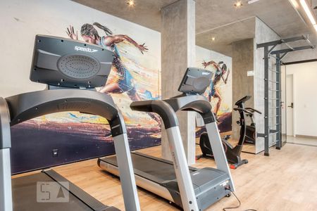 Studio para alugar com 26m², 1 quarto e sem vagaAcademia
