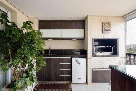 Varanda gourmet de apartamento à venda com 3 quartos, 178m² em Mooca, São Paulo