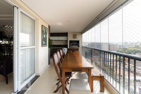 Varanda gourmet de apartamento à venda com 3 quartos, 178m² em Mooca, São Paulo