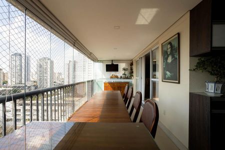 Varanda gourmet de apartamento à venda com 3 quartos, 178m² em Mooca, São Paulo