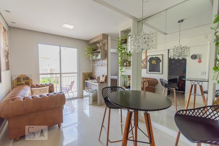 Sala de apartamento para alugar com 3 quartos, 52m² em Vila Marieta, Campinas
