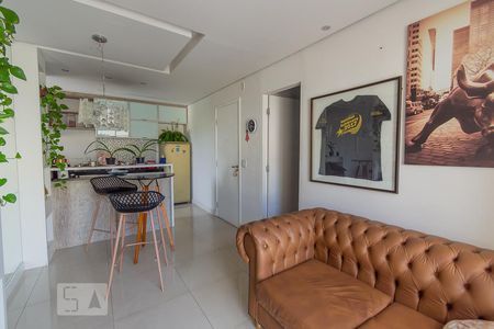 Sala de apartamento para alugar com 3 quartos, 52m² em Vila Marieta, Campinas