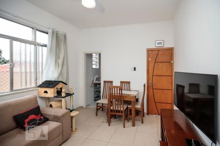 Sala de apartamento para alugar com 2 quartos, 70m² em Riachuelo, Rio de Janeiro