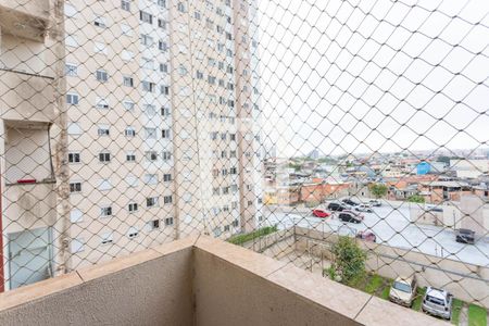 Varanda da Sala de apartamento à venda com 2 quartos, 52m² em Campanário, Diadema