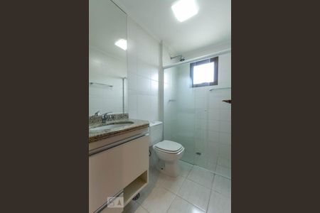 Apartamento para alugar com 130m², 3 quartos e 2 vagas Apartamento para alugar com 130m², 3 quartos e 2 vagasBanheiro da suíte 3