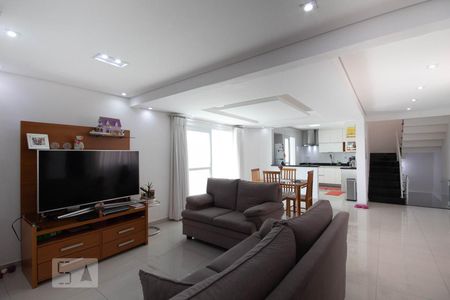 Sala de casa de condomínio à venda com 3 quartos, 130m² em Vila Osasco, Osasco