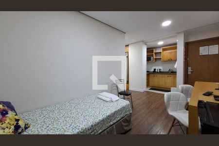 Sala de apartamento à venda com 1 quarto, 44m² em Centro, Santo André